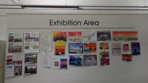 Exhibition displayed in the Dorchester Library May 2023 - includes Young Artist entries, the Winning Young Writer poem and short story and images from the young Chef competition.